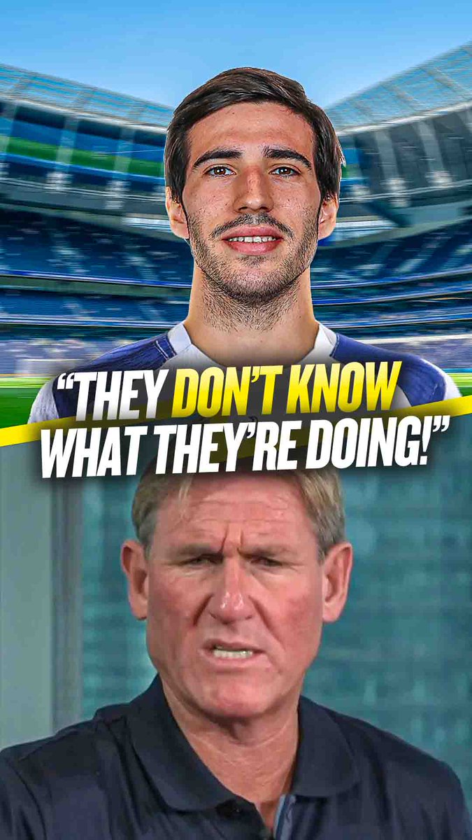 😱 "They don't know what they're doing!" ❌ "They have no Football nouse in that building!" Simon Jordan insists Spurs have no clue after signing Sandro Tonali &amp; Mateus Fernandes