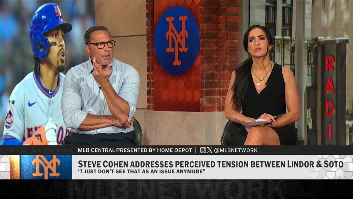#MLBCentral reacts to Mets owner Steve Cohen's comments regarding Francisco Lindor and Juan Soto's relationship.