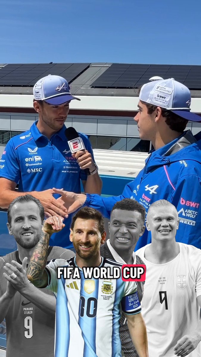 Of course it’s France vs. Argentina with Franco and Pierre 😂