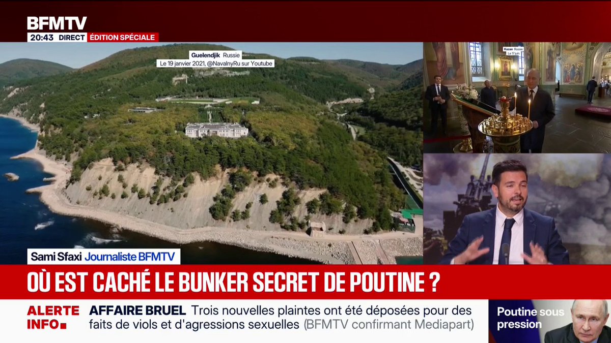 Ce que l'on sait du bunker secret de Vladimir Poutine
