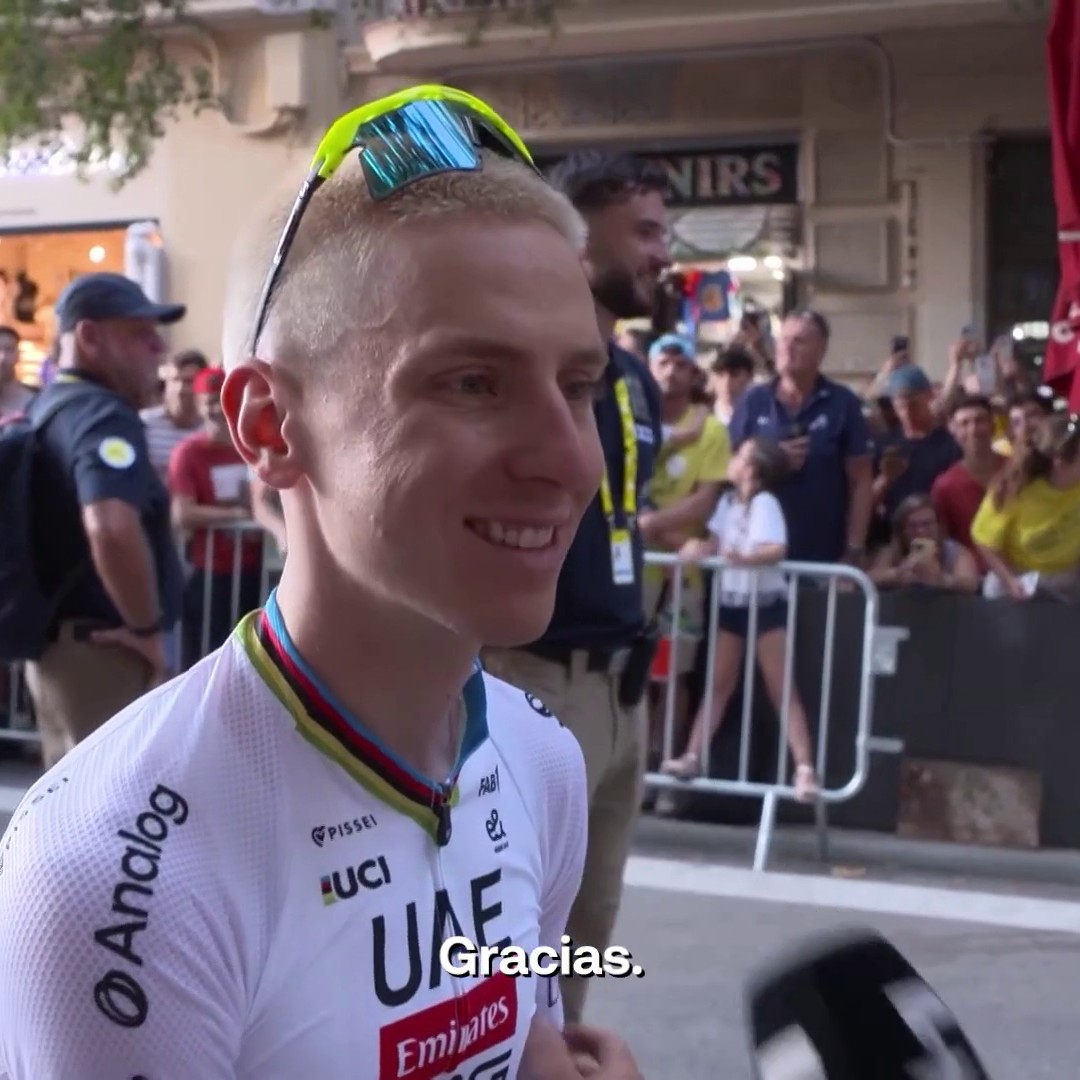 🥵 Pogacar detalla en Eurosport su metamorfosis física para las montañas del Tour de Francia: 🌈 "He seguido en el gimnasio; ahora la atención se centraba más en las grandes montañas y el entrenamiento fue bueno en Sierra Nevada y en Mónaco" #TDF2026 | #LaCasadelCiclismo