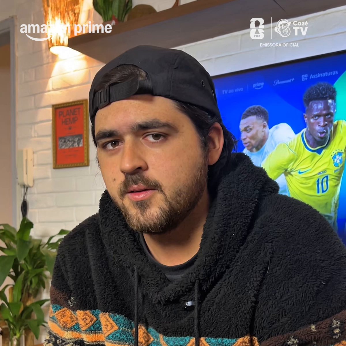 Brasil x Noruega ao vivo. Copa do Mundo FIFA 2026™ na CazéTV no Prime Video. 05/07 às 17h. Assine!