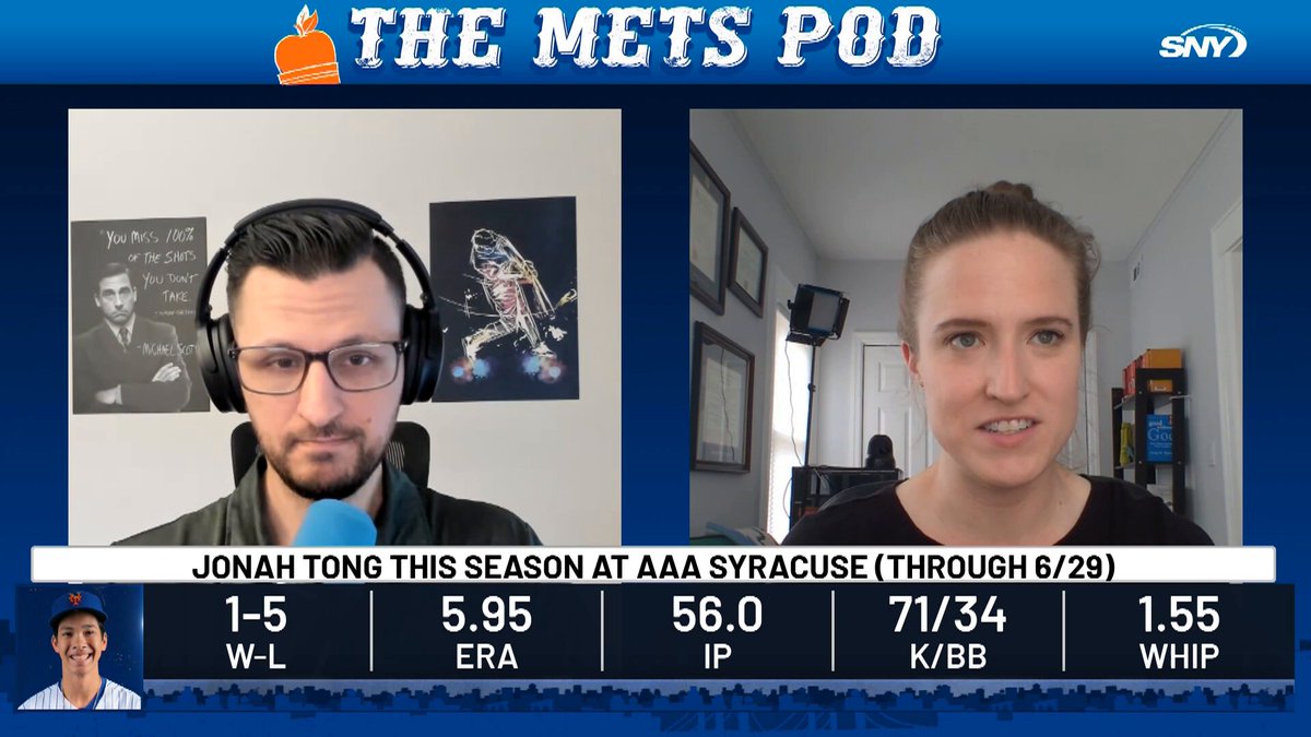What has been going on with the Mets' pitching development? And what's the latest with Jonah Tong? Joe DeMayo is joined by Chelsea Janes on The Mets Pod