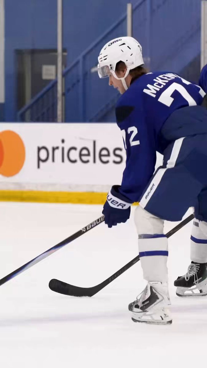 McKenna and TLK footage is all I needed today 👀 #LeafsForever