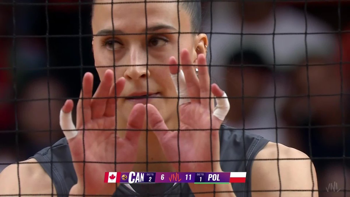 #VNL2026: EMILY MAGLIO 🇨🇦 IS BUILDING A WALL. 🧱 Read it. Time it. Stuff it. 💥 Emily Maglio leads the Women's #VNL in total block points after Week 2, with an outstanding 3️⃣2️⃣ blocks. 😮💨 🎮 Play VNL Fantasy for free on the VBTV App: 🏐 #BePartOfTheGame #Volleyball