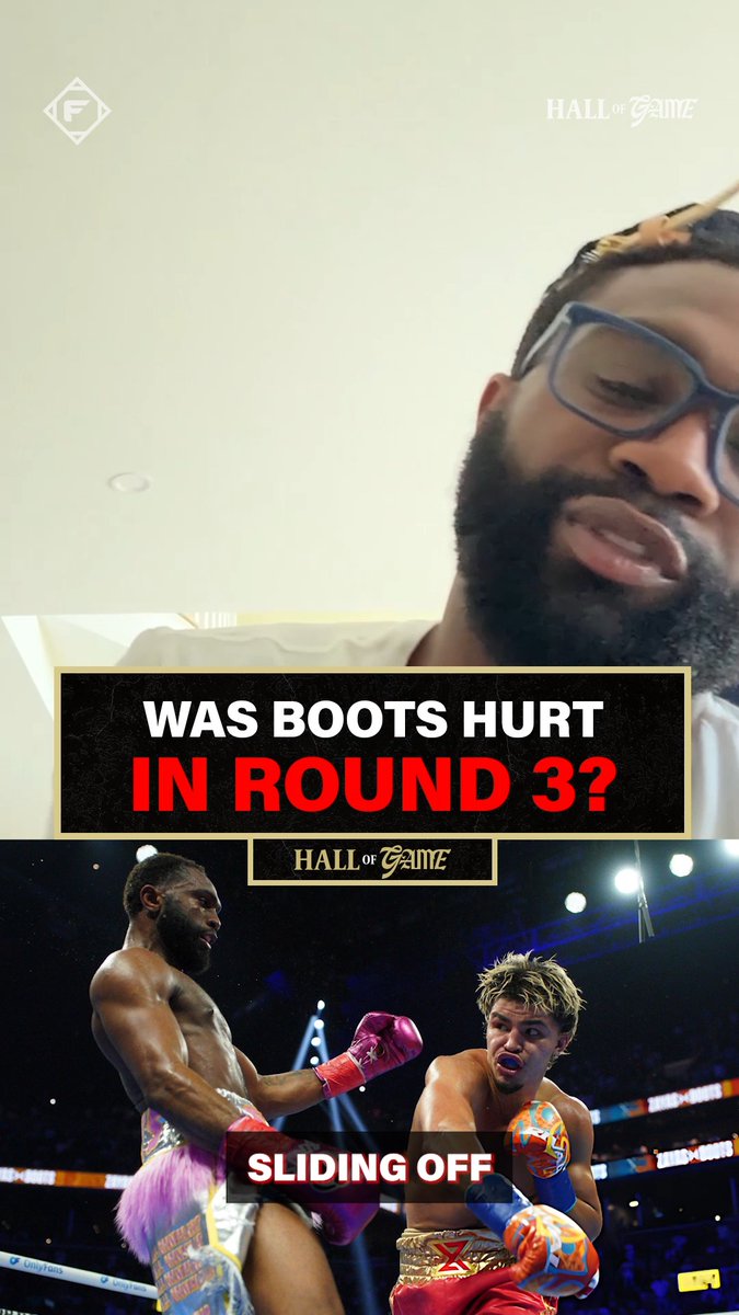 "Nobody's fighting back when they hurt" 🤷 Boots ain't trying to hear that Zayas hurt him in round 3. Yeah, a couple shots caught his attention, but he says nothing actually rattled him 👀 Full Episode with Boots out NOW on the ALL THE SMOKE FIGHT YouTube!