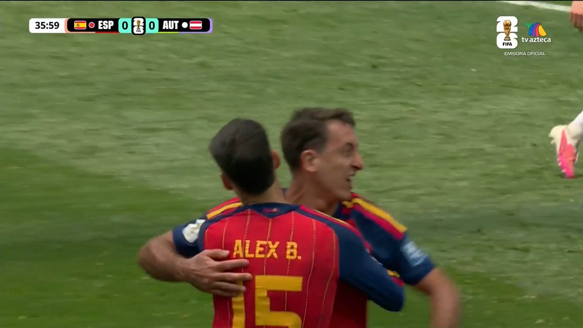 ¡Gol de 'La Furia Roja'! Apareció Oyarzabal con un disparo certero y España toma la ventaja en el marcador.