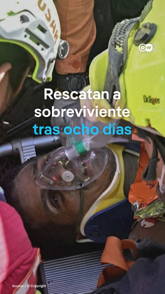 Sobreviviente es rescatado tras ocho días atrapado entre los escombros Un sobreviviente de los terremotos en Venezuela fue rescatado la mañana de este jueves, tras pasar ocho días bajo los escombros de un edificio en el estado de La Guaira. Hernán Gil salió por un túnel de unos tres metros de largo construido por socorristas de Chile, Estados Unidos, Costa Rica, entre otros. "Es un verdadero milagro", comentó su esposa Gusbimar González.