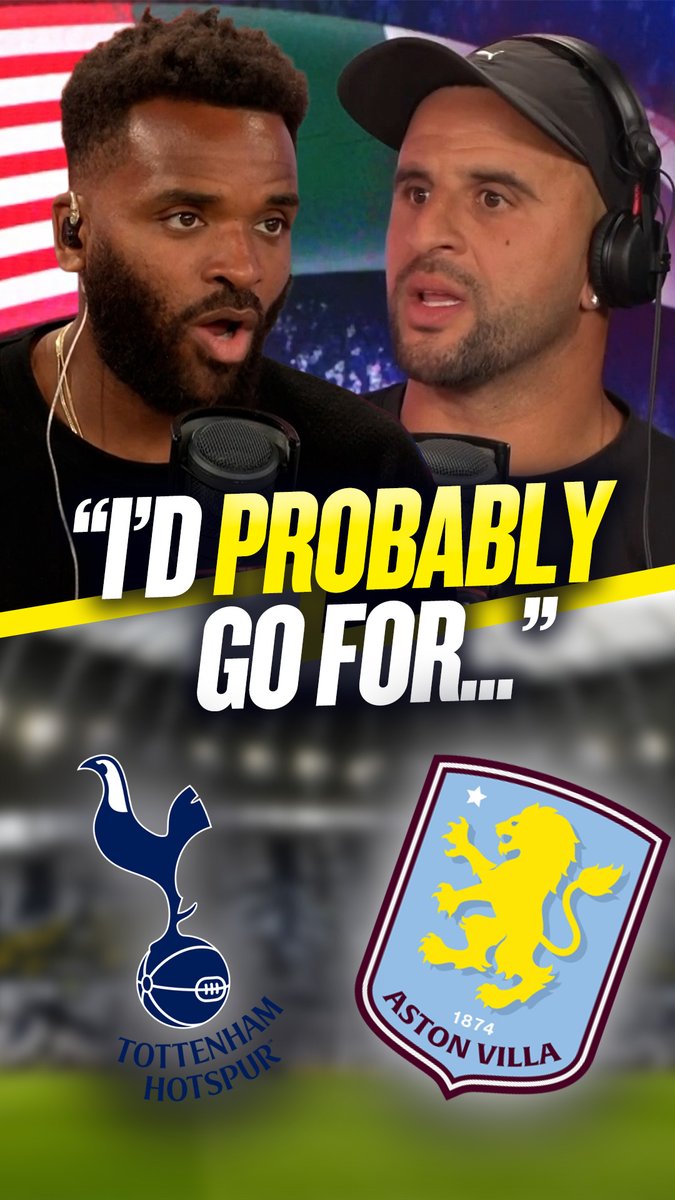 🤔 Darren: "Are Spurs a bigger club than Villa?" 🦁 Kyle: "They're both massive clubs. It's very close." 👏 Jason: "They're very similar sized clubs..." Jason Cundy, Darren Bent & Kyle Walker debate who's the bigger club out of Tottenham or Aston Villa.