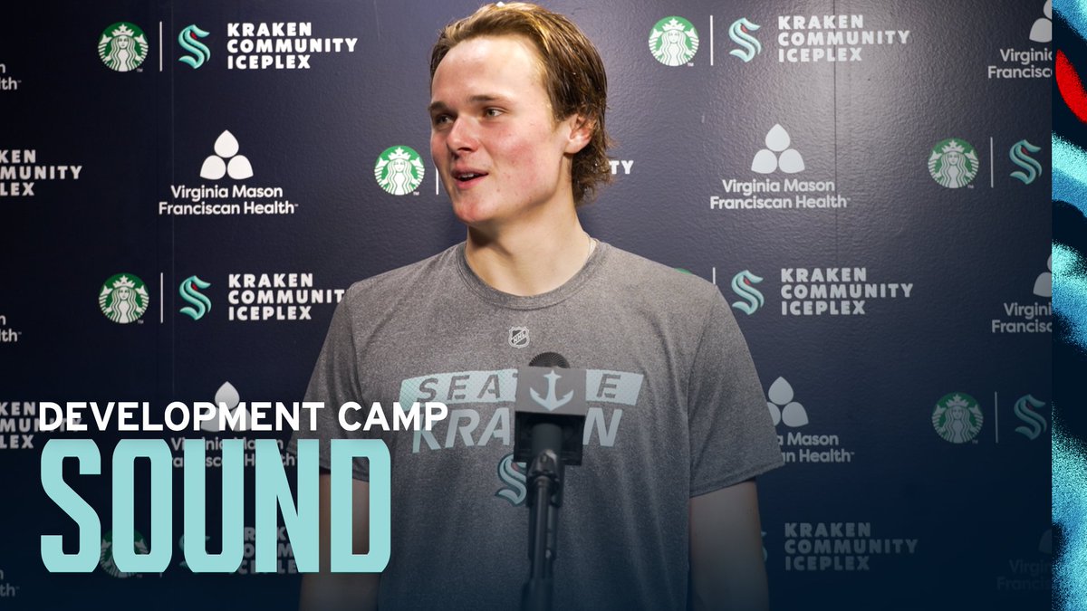 "It's awesome to have all the fans out here, to compete against the guys, have a little bit of competition. It was really fun to be out there today." ๐ฃ๏ธ Hear from #SeaKraken 2025 draft pick Blake Fiddler following the conclusion of development camp.