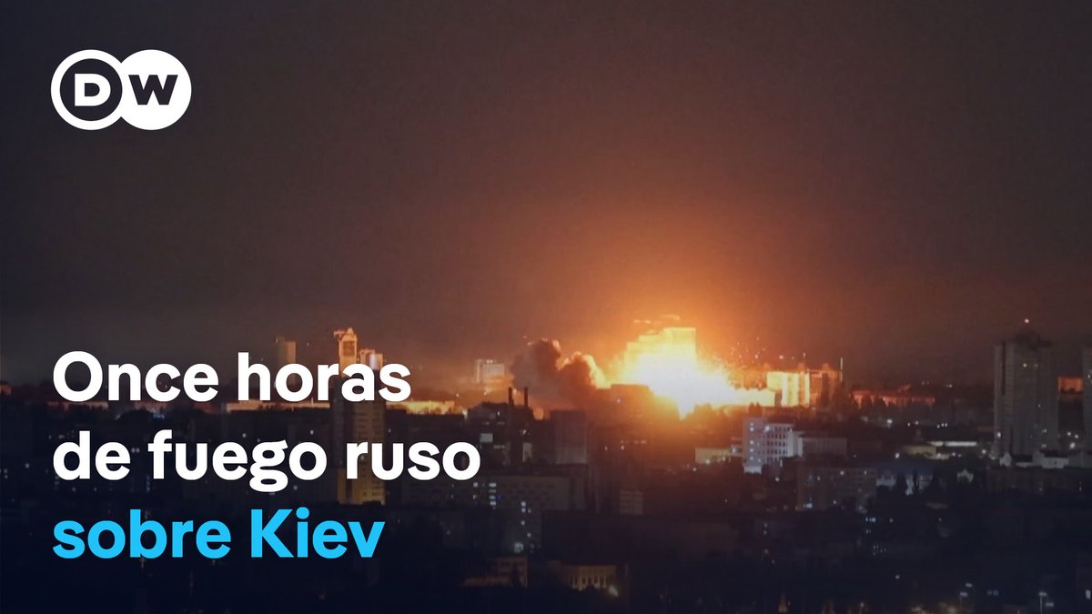 Al menos 18 muertos en los peores ataques rusos contra Kiev desde 2022 La ofensiva de drones y misiles rusos fue calificada por las autoridades de Kiev como el mayor ataque contra la capital ucraniana desde el inicio de la invasión rusa en febrero de 2022. /cvml