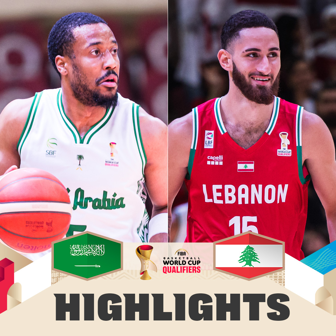 Lebanon went perfect from the free throw line (18/18) and showed poise down the stretch to turn back Saudi Arabia and grab solo lead in Group D 🇱🇧 #FIBAWC x #StepItUp