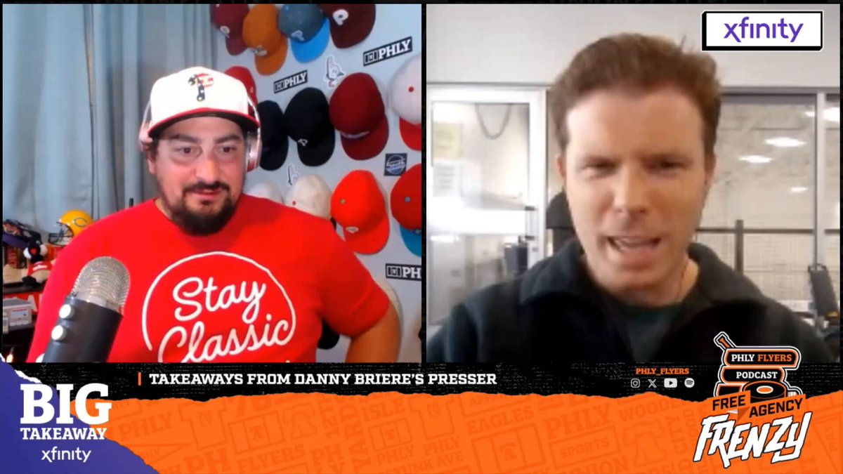 How concerned should we be with Danny Briere's comments that the Flyers might take a step back next season? "I just don't think it's that big of a deal" - Charlie O'Connor