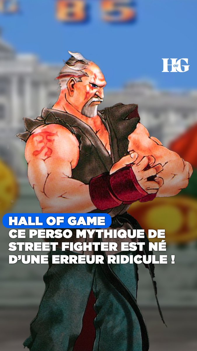 L’un des persos les plus fou de Street Fighter… vient d’une erreur TOUTE RIDICULE !