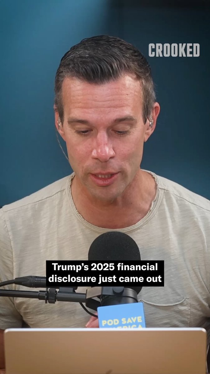 Trump's made $2.2 billion in his first year back in office. This is where we are at.