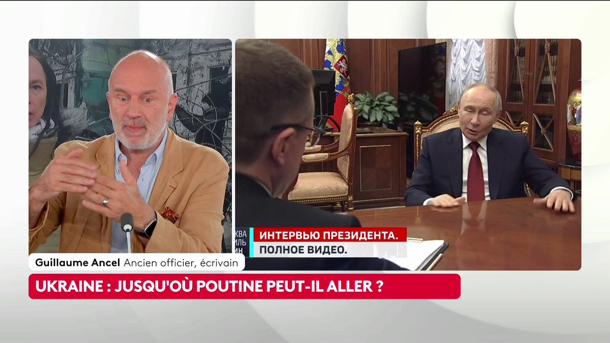 🔴 🗣️ Ukraine : jusqu'où Vladimir Poutine peut-il aller ? "Le jour où quelqu'un utilise une arme nucléaire, en réalité il entame le cycle de suicide collectif de nos sociétés", estime l'ancien officier Guillaume ANCEL 🌊. Alban Mikoczy #SurLeTerrain #Canal16