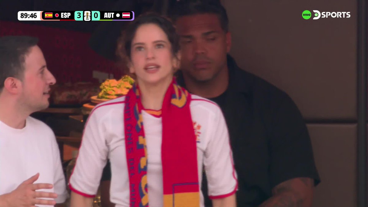 "Rosalía": Por su presencia en el partido de España ante Austria