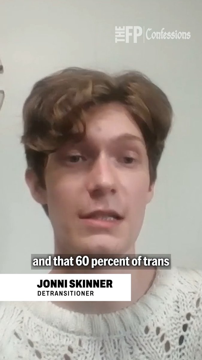 Detransitioner Jonni Skinner’s mother was asked, like many other parents: “Would you rather have a living daughter, or a dead son?” Maya Sulkin sat down with him to discuss how his mother was pressured to help him start hormone therapy, with a doctor even suggesting he could be removed from her custody. Watch the new episode of “Confessions” now: