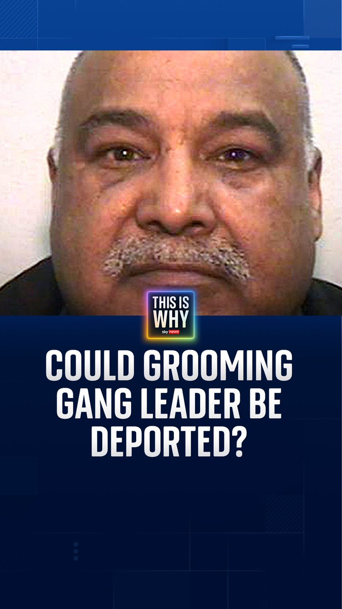Shabir Ahmed is a sex offender who's been stripped of his British citizenship - but the grooming gang leader, who was released from jail this week, currently cannot be deported. On #ThisIsWhy, @SkyNewsNiall discusses the case with Joshua Rozenberg. 🎧