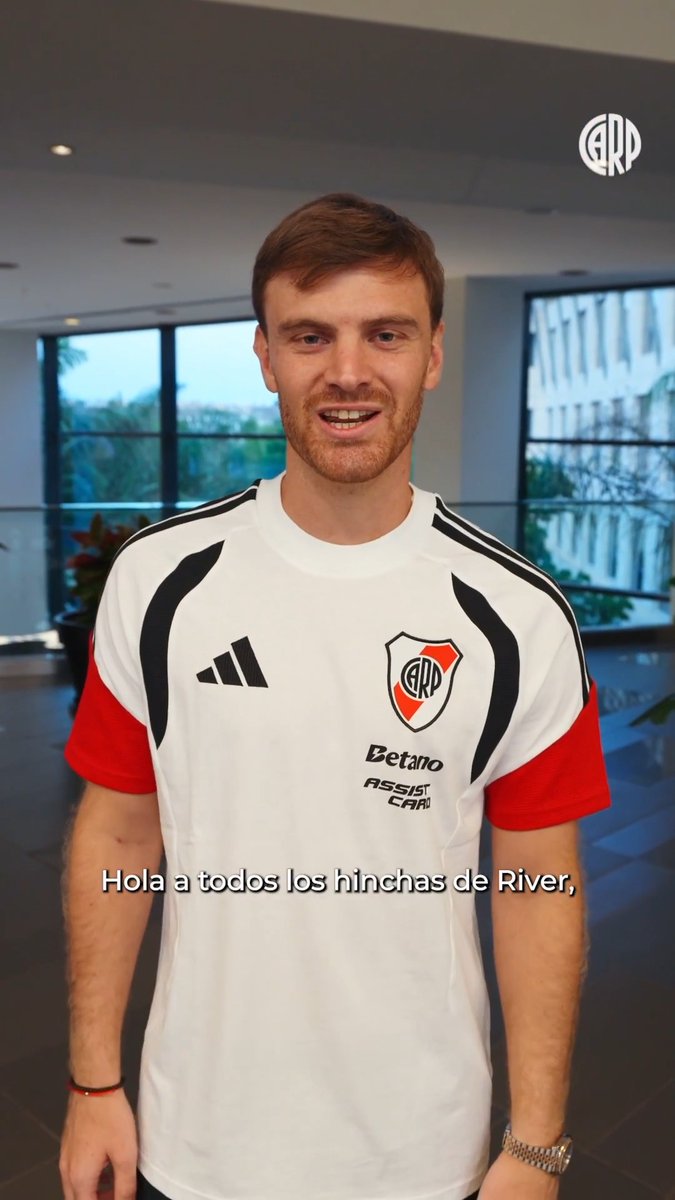 "Estoy muy feliz de volver a 𝐜𝐚𝐬𝐚" 🤍❤️🤍 🎙️ Lucas Beltrán