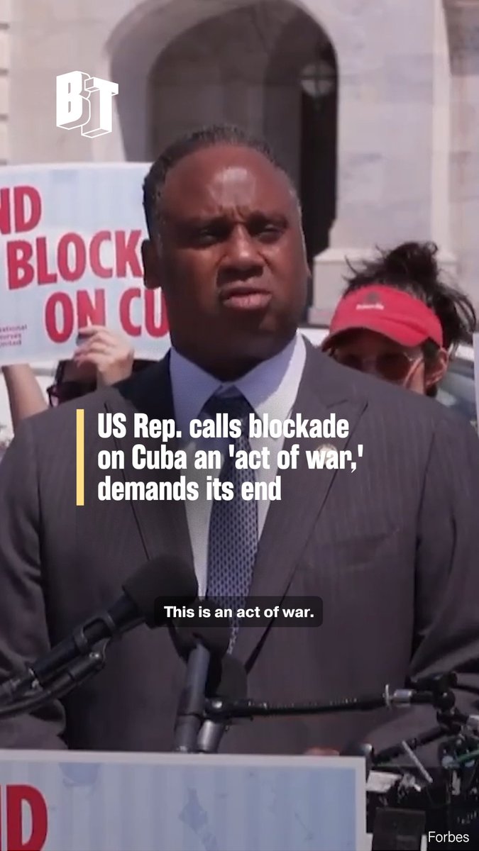 “This is not simply a blockade. This is an act of war.” Illinois Rep. Jonathan Jackson demanded an end to the US blockade on Cuba in a press conference on Tuesday. Jackson condemned the severe medicine shortages caused by the blockade, as well as the lack of fuel Cuban hospitals faced, which has forced doctors to use flashlights on their phones to perform surgery. The press conference was organized by National Nurses United, the country’s largest union of registered nurses.