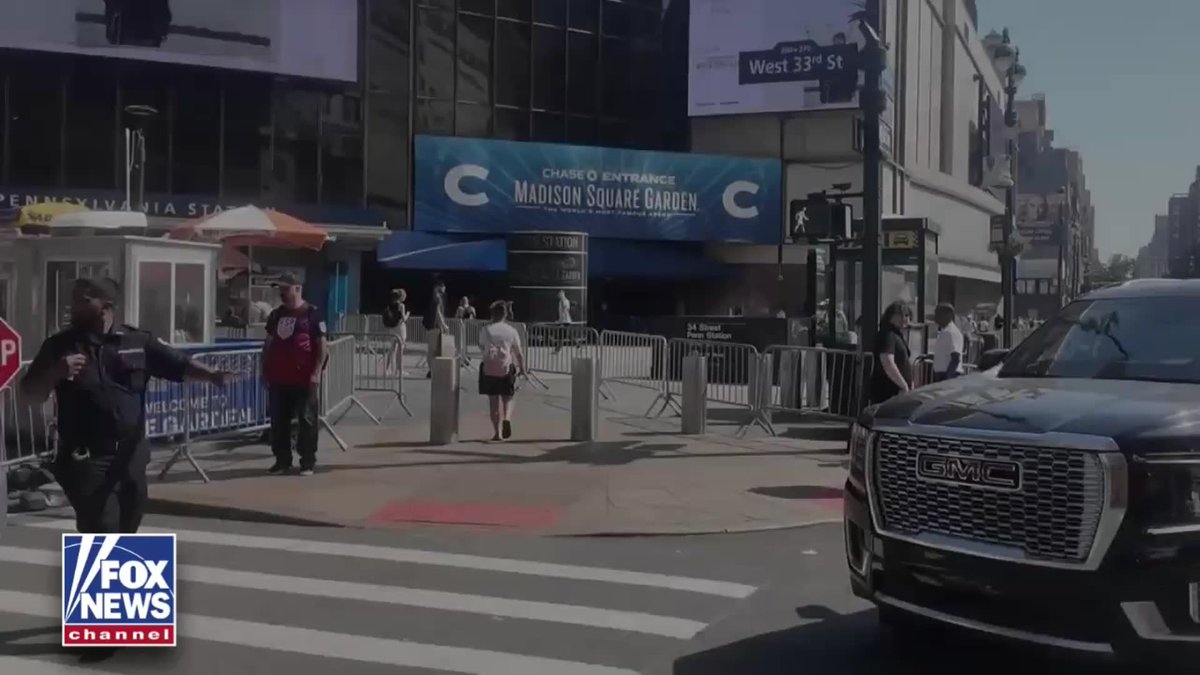 Taylor Swift arrives at Madison Square Garden as rumors swirl that she and Kansas City Chiefs star Travis Kelce are set to get married there on Friday. The 36-year-old singer was spotted arriving at the iconic New York City venue as speculation about the couple's wedding continues to grow. Neither Swift nor Kelce has publicly confirmed the rumored wedding plans.