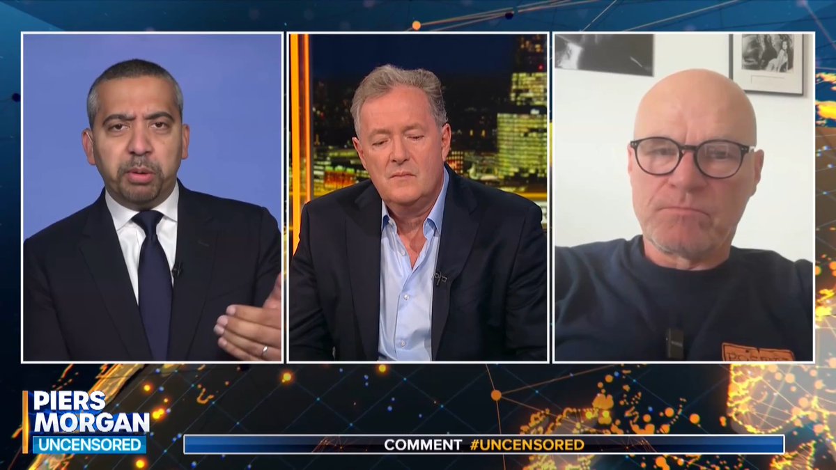 'The messaging is far right propaganda and anti-Muslim!' Mehdi Hasan questions why Elon Musk promoted Citizen Vigilante - especially when he thinks it is 'comically bad'. Watch more 👇 📺 Piers Morgan | Mehdi Hasan | uwe boll