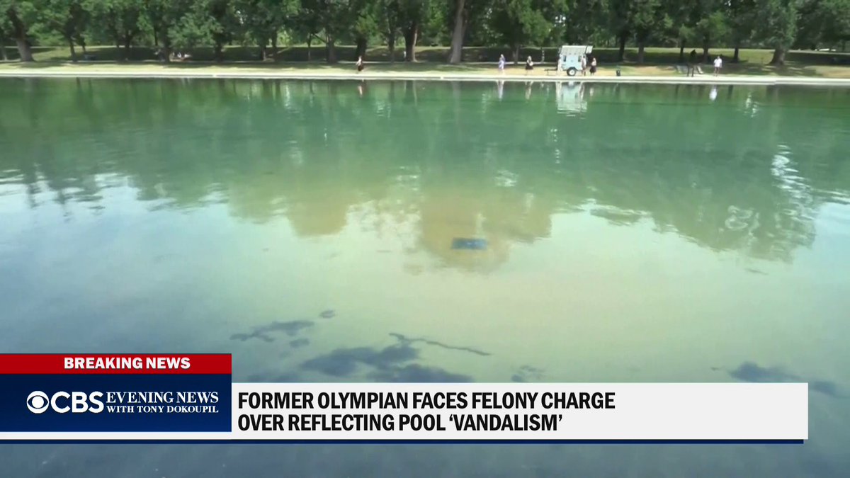 Olympian David Hearn has been indicted by a D.C. grand jury on a felony charge related to alleged vandalism at the Reflecting Pool, U.S. Attorney Jeanine Pirro announced on Thursday. Hearn’s attorney said, "This indictment reflects the administration’s effort to shift blame for their own failures.”