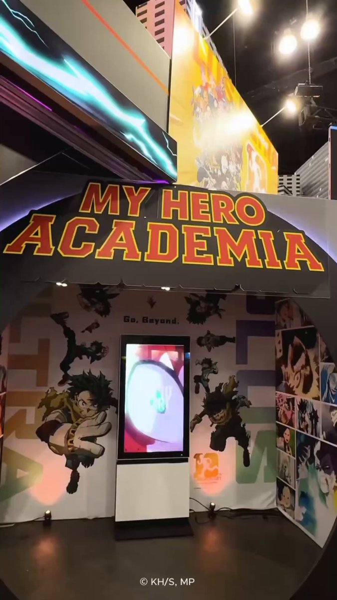 Get ready to go PLUS ULTRA! 📷 Come see the My Hero Academia section and exclusive products at the #TOHOanimation booth! 📷Booth: SH-3106 #MHA #MyHeroAcademia #TOHOanimation #AnimeExpo
