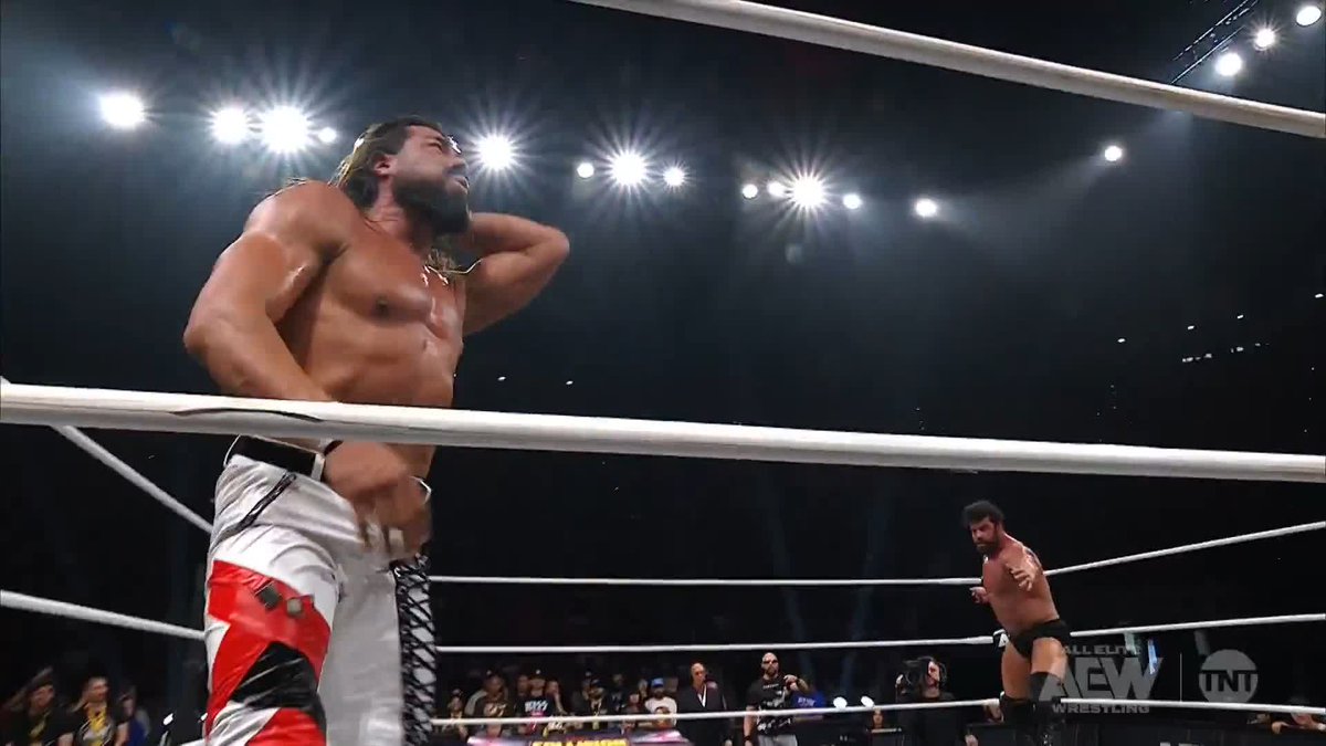 ANDRADE WINS IT! Watch #AEWCollision on TNT &amp; HBO Max