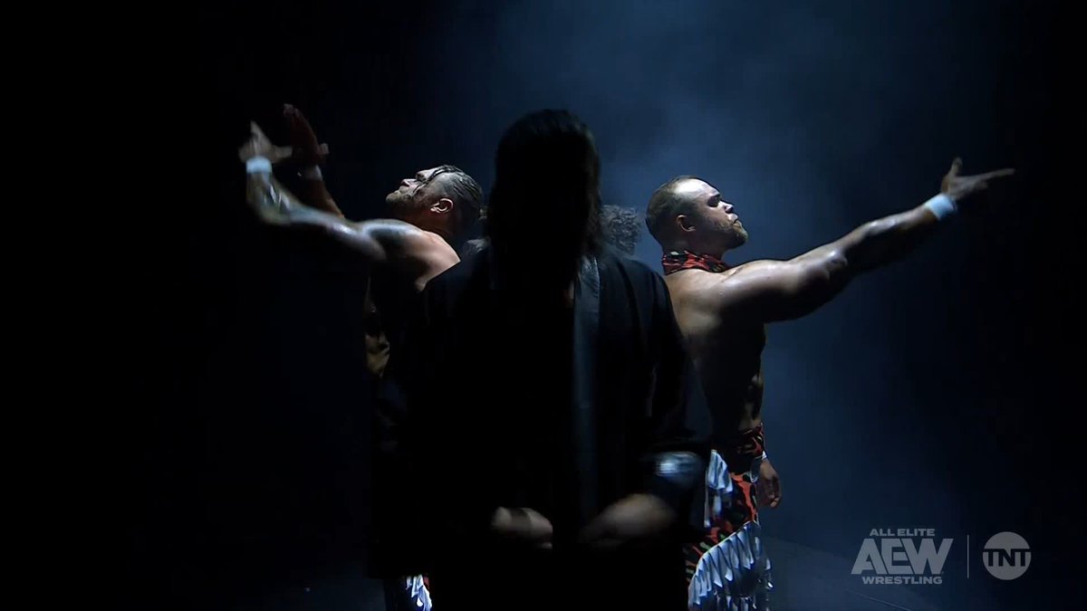 BY ORDER OF THE BANG BANG GANG! 👆👆👆👆👆 Watch #AEWCollision on TNT & HBO Max