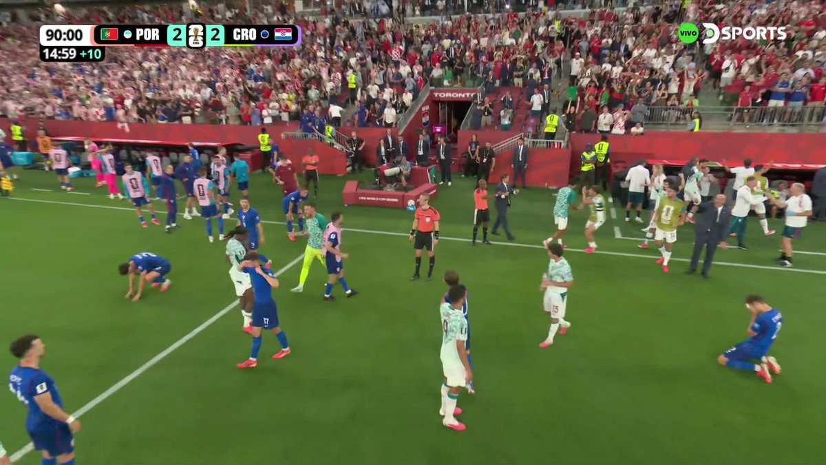 ⚠️🇭🇷 EL GOL ANULADO A CROACIA EN EL ÚLTIMO SEGUNDO DE PARTIDO VS PORTUGAL. ⁉️ ¿OPINIONES?