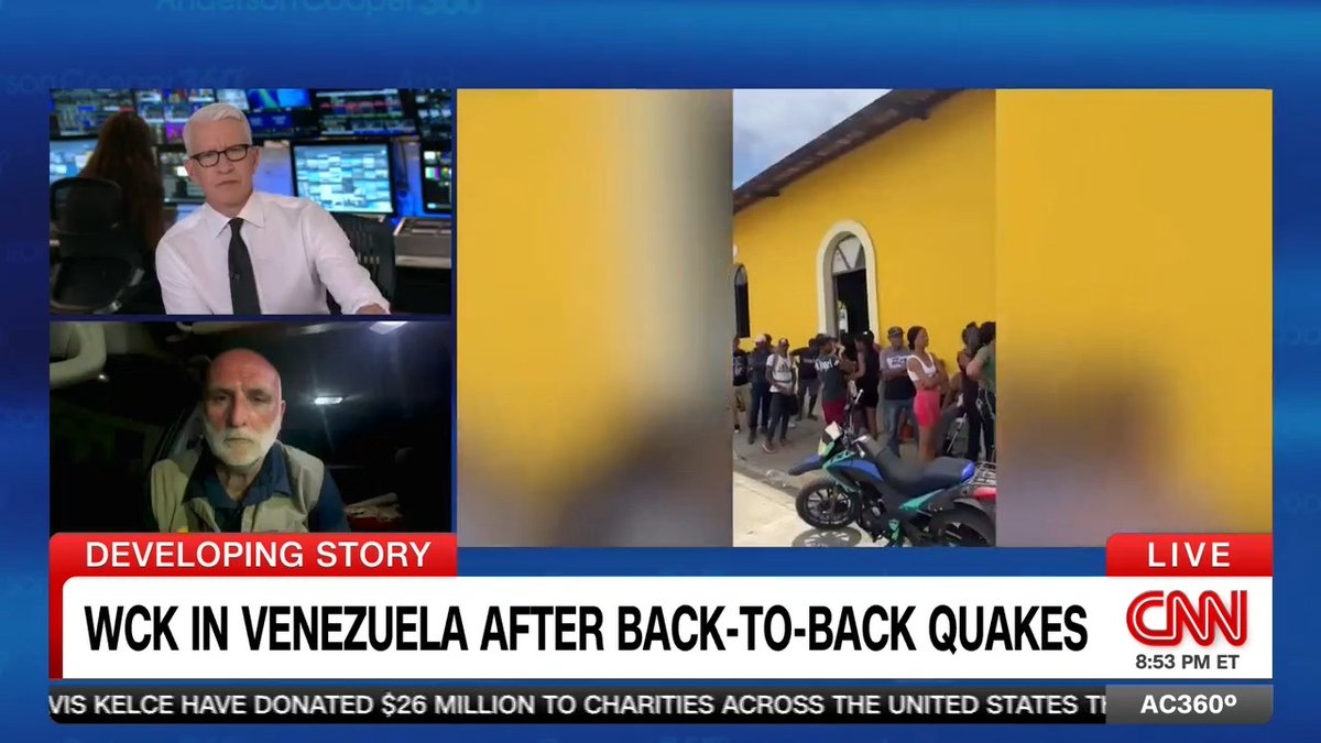 Chef José Andrés and World Central Kitchen are on the ground in Venezuela after the deadly earthquakes.
