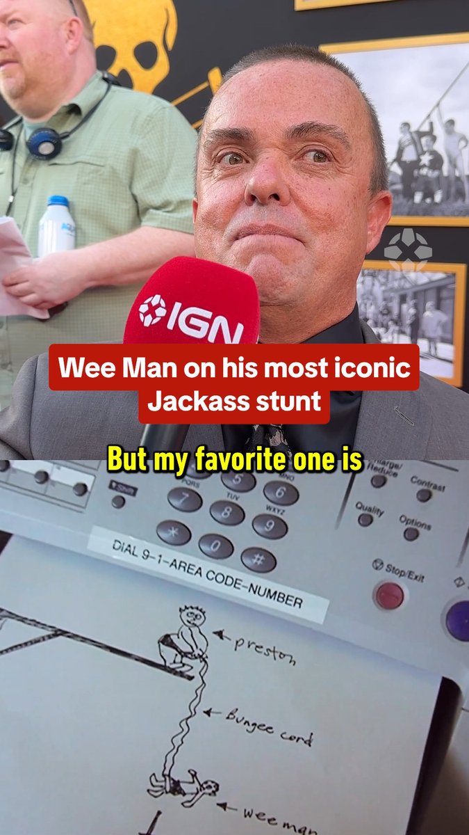 Wee-Man's favorite Jackass stunt isn't the same as the fans'
