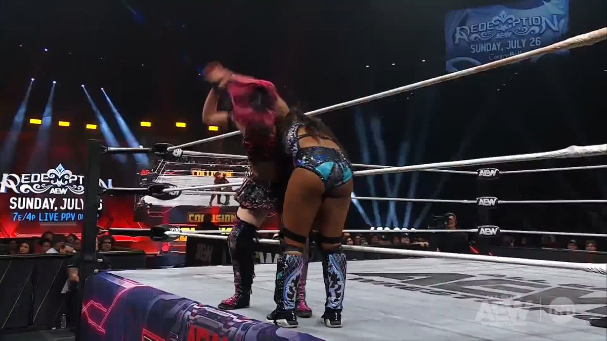 .Athena is ROH & All Elite! is doing everything she can to lock in the #1 Spot in the Casino Gauntlet Match! Watch #AEWCollision on TNT & HBO Max