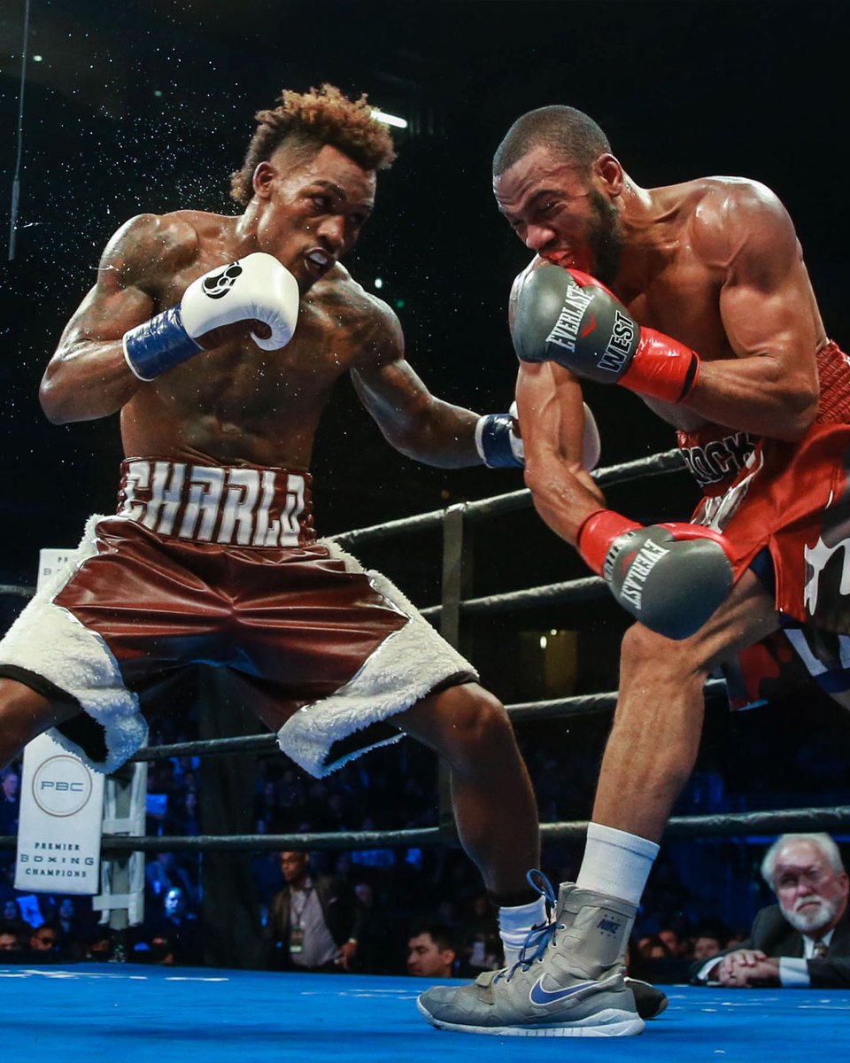 .Jermall Charlo's 2016 KO of Julian Williams remains one of the coldest KOs by uppercut in recent memory. He turned a high-stakes title defense into a masterclass, proving heโs a finisher at the highest level. ๐ The Hitman's next contract takes him to Australia to face Koen Mazoudier on July 25. Donโt blink. ๐ฅ #CharloMazoudier