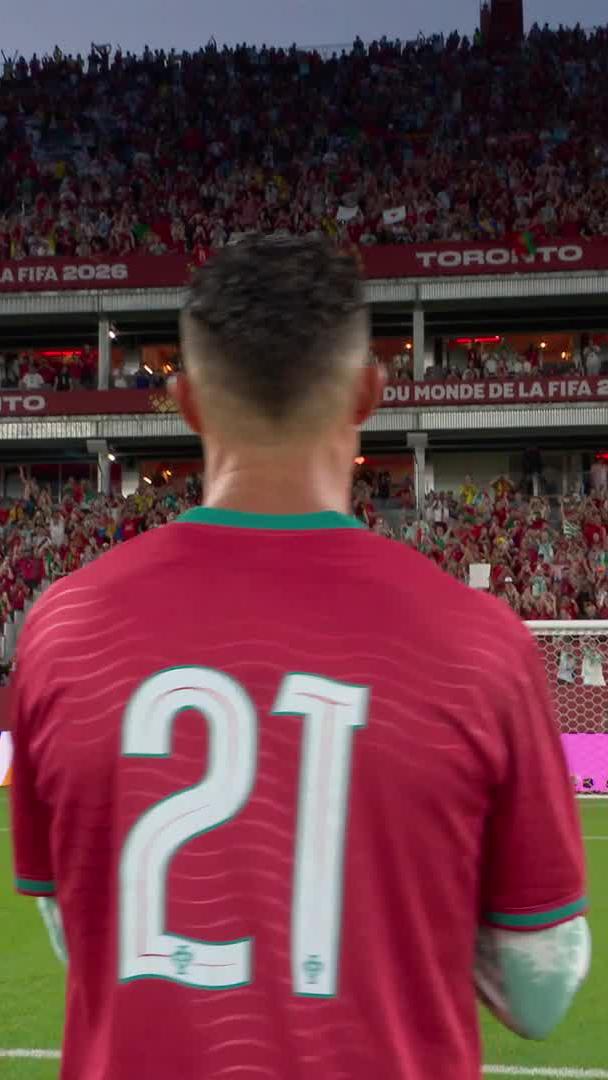 What a beautiful tribute to Diogo Jota ๐ฅนโค๏ธ Cristiano Ronaldo wears his teammate's 21 jersey on the first anniversary of his untimely passing. #SSFootball | #DStvFIFAWorldCup2026 | #FIFAWorldCup