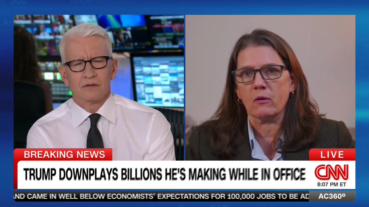 The President's latest financial disclosure reveals he made over a billion dollars from cryptocurrency in his first year back in office. His niece, Mary Trump, says the family has a "history of corruption."
