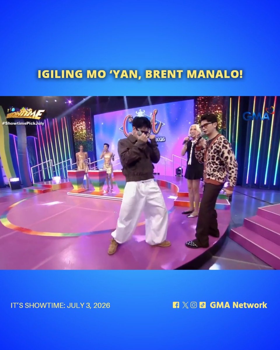 #ItsShowtime #Highlights: Pakitaan mo ng galaw, Brent! Watch #ItsShowtime every 12:00 p.m. from Monday to Saturday on GMA. For more videos, visit: Watch the full episodes of your favorite GMA shows on the new GMA Play app. Download now on Google Play and App Store. Also available on and Android TVs! #ISTReels #MissQandA #ViceGanda #BrentManalo #ViceGanda