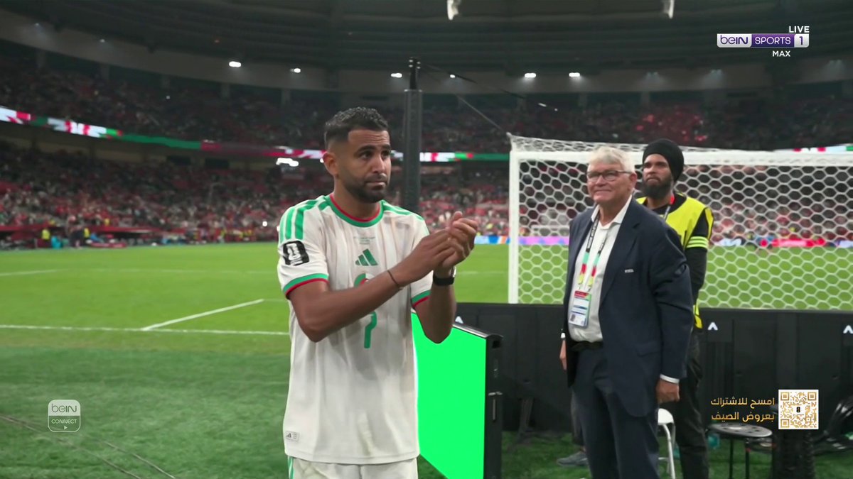 🇩🇿 النجم الجزائري رياض محرز يعلن اعتزاله اللعب دولياً. #كأس_العالم2026 | #مونديال2026 | #كأس_العالم #beINWC26 | #FIFAWorldCup2026 | #FIFAWorldCup