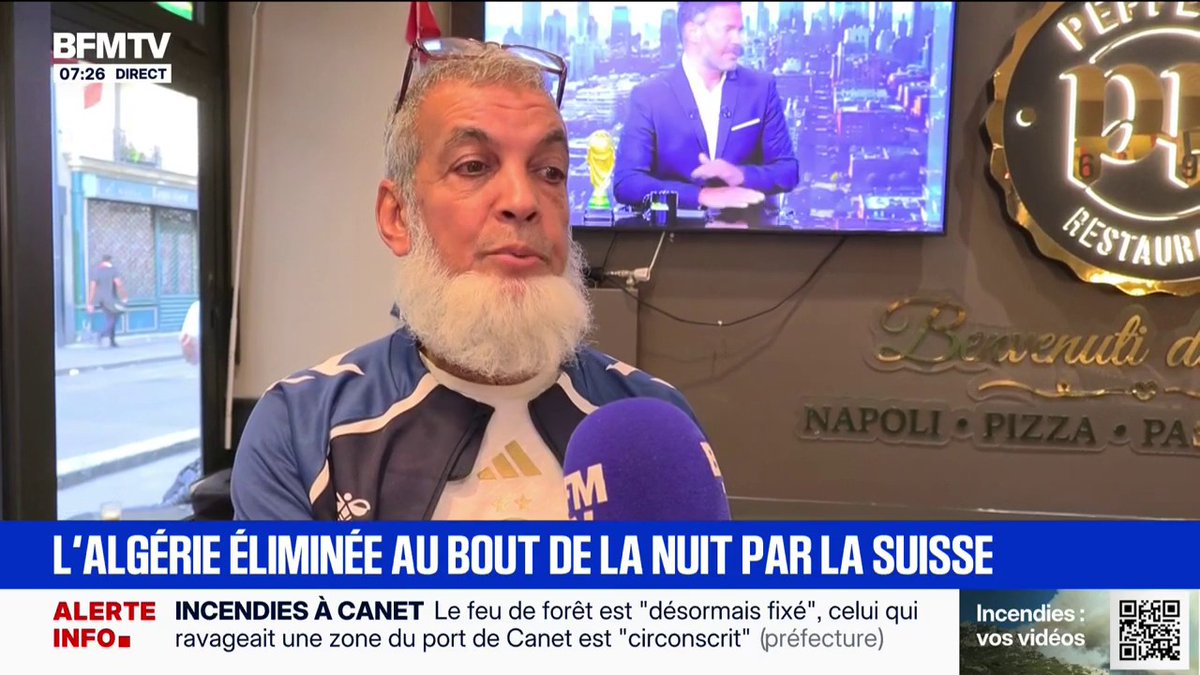 💬 "Franchement ils ont mal joué aujourd'hui" ➡️ La déception des supporters algériens après l'élimination de leur équipe par la Suisse