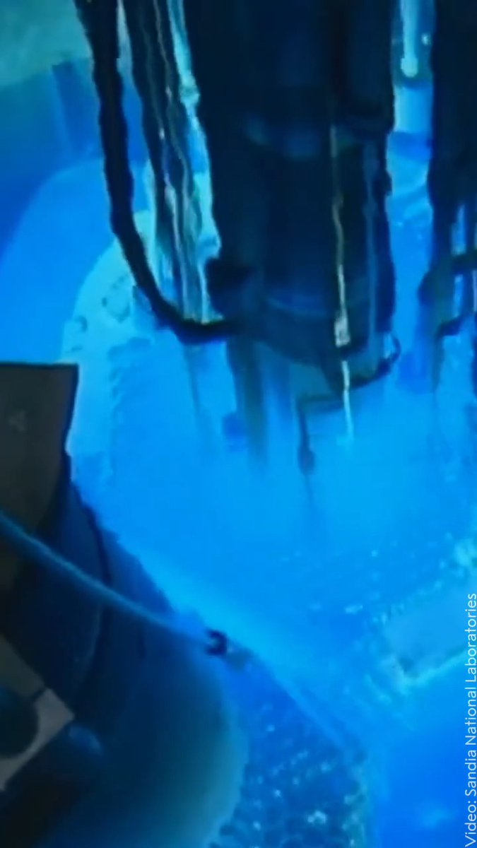 Can particles move faster than light? Nobel Prize employee Olof is here to explain more about how that's possible in Cherenkov radiation – the discovery that received the 1958 physics prize. Learn more about this effect: Reactor Video Credits: Sandia National Laboratories; IAEA Office of Public Information and Communication