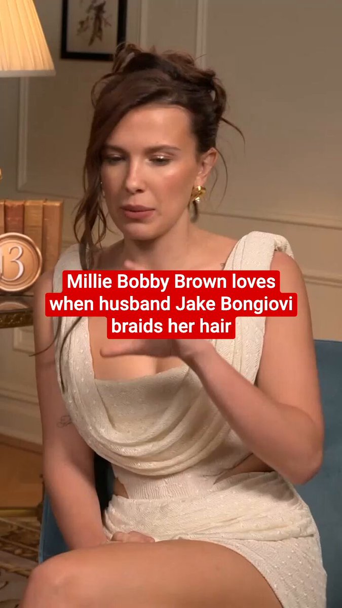 Millie Bobby Brown revealed to The Independent that she incorporated her husband Jake Bongiovi braiding her hair into her new film Enola Holmes 3, also starring Louis Partridge.