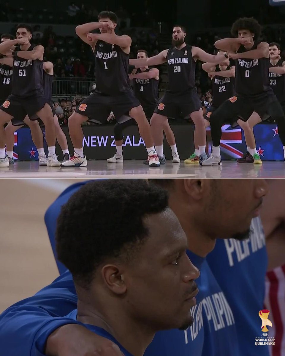 The Haka hits different at home 🇳🇿 #FIBAWC x #StepItUp