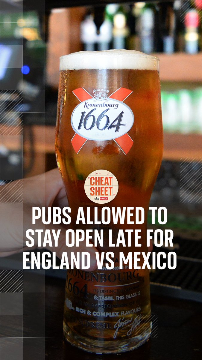 Pubs in England and Wales are allowed to stay open until 5am on Monday, allowing football fans to watch the Three Lions' World Cup clash with Mexico to the final whistle. Kamali Melbourne and Amanda Akass discuss 🎧Listen in full 👉