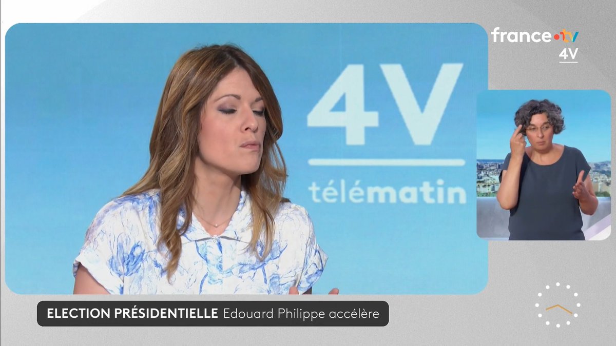 🗣️ "Je soutiens Édouard Philippe parce que je pense qu'il est le plus à même de rassembler. La France est plus grande que les egos." 🔴 Maud Bregeon, porte-parole du gouvernement, justifie son soutien à Édouard Philippe. #Les4V