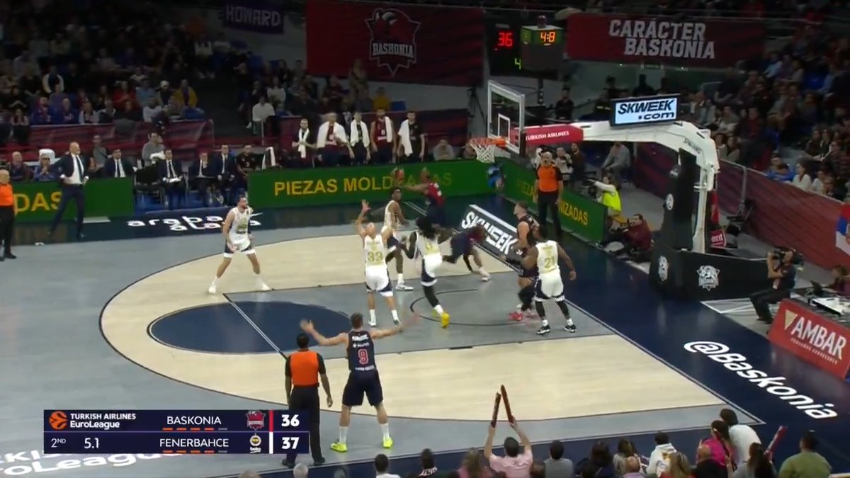 To this day, one of the most INSANE putback dunks in history! Ridiculous power and athleticism coming to SEF next season courtesy of Codi Miller-McIntyre ๐คฏ