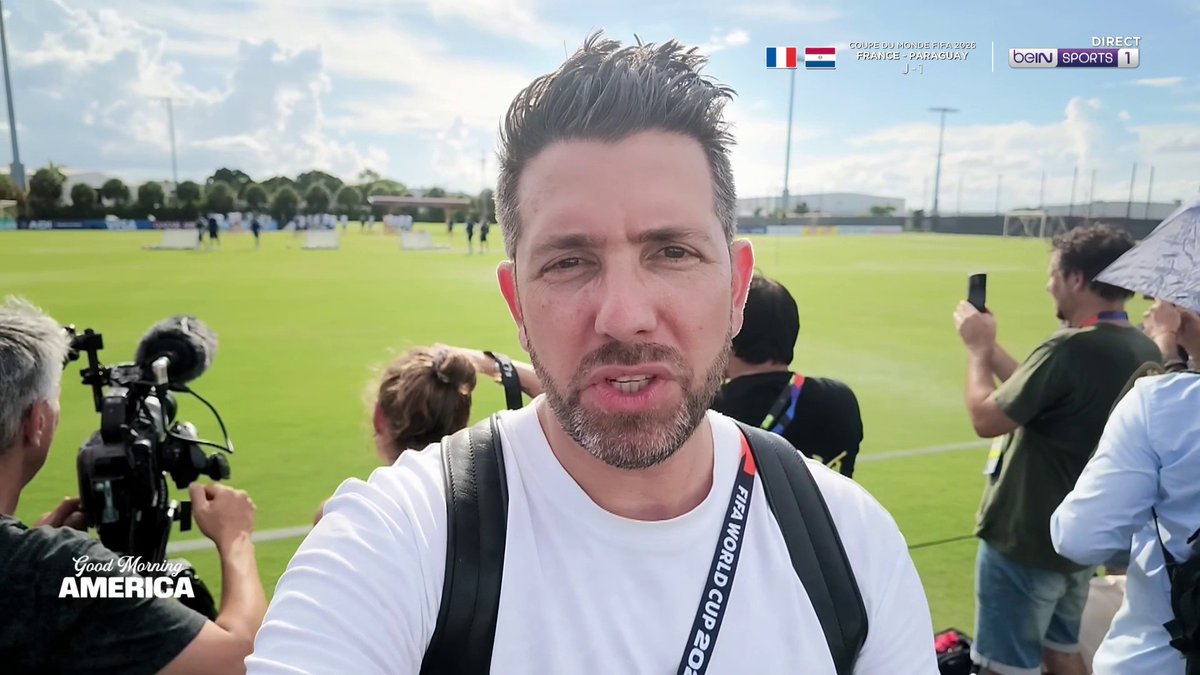 🌅 #GoodMorningAmerica 🎥 John Ferreira vous embarque dans sa journée à Miami avec au programme les entrainements du Cap-Vert 🇨🇻 et de l'Argentine 🇦🇷... #beINFWC2026 #FIFAWorldCup