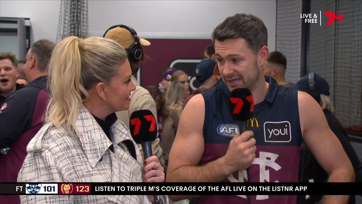 Conor McKenna providing Aussie viewers with an update on the All-Ireland quarterfinals.