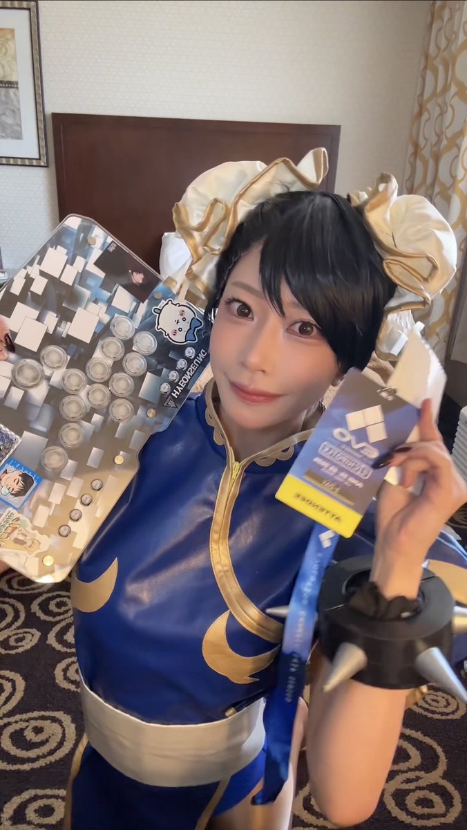 春麗に変身💫 これ撮るのめっちゃ大変だった